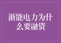 浙能电力融资策略解析：战略定位与市场趋势