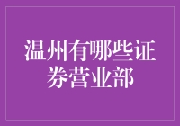 温州市内主要证券营业部概述及投资环境分析