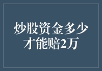 炒股资金多少才能赔2万：构建投资风险认知模型