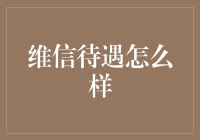 维信待遇如何？全面解析维信金融科技有限公司员工福利