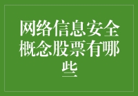 网络信息安全概念股票：构筑数字世界的护城河