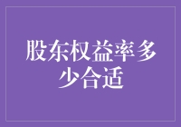 从财务视角审视股东权益率的合理区间