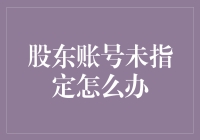 股东账号未指定：企业资金管理的常见困境与解决方案