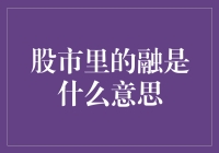 股市里的融：一种资金流动与投资策略的深度解读