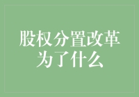 股权分置改革为了啥？一文带你揭秘！