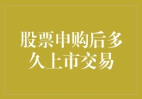 股票申购后多久上市交易：解析中国股市新股上市流程