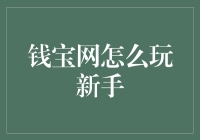 钱宝网新手攻略：如何在理财界也能玩出花样？